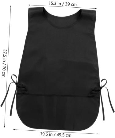 Warmhm Cobbler Apron: Cobbler Smock Bib Apron 2 Pockets - Unisex Cooking Kitchen Aprons - Drawing Apron - Barber Hair Cutting Apron - Paint Apron for Chef Bbq Women Men - Buy Online on SooperMarket.com