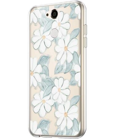 Morechioce Sony Xperia XA2 Case - Ultra Thin Transparent Silicone Cover Clear Crystal Back Shield & Flower Design Bumper Protection - Buy Online on SooperMarket.com