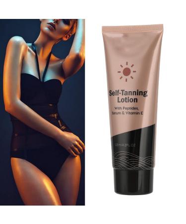 Premium Tanning Cream & Self Tanner - Sunless Lotion for Deep Skin Tone 125ml - Buy Online on SooperMarket.com