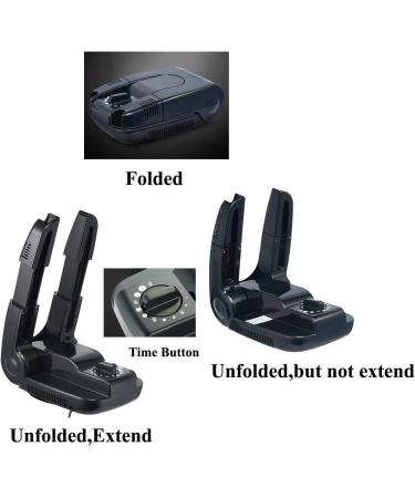 Manledio Portable Electric Shoe Glove Boot Dryer & Warmer with Folding Drying Rack - Buy Online on SooperMarket.com
