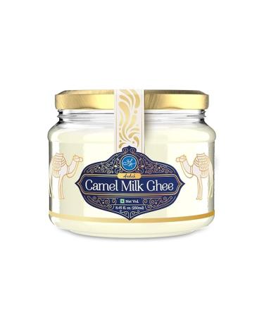 Aadvik Camel Milk Ghee with Ayurvedic Benefits | Pasture Grazed Clarified Butter | No Preservatives | 100% Pure & Natural | 8.45 Fl Oz