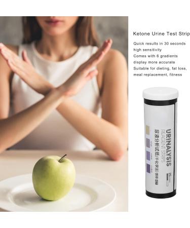 Anggrek Ketone Urine Test Strips 25pcs - High Sensitivity Ketones Level Measure for Dieting & Fitness - Accurate Results - Buy Online on SooperMarket.com