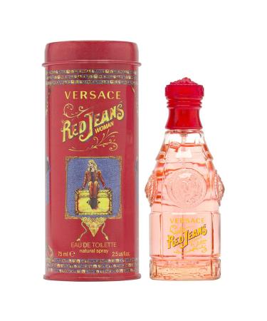 Red Jeans by Versace for Women 2.5 oz Eau de Toilette Spray