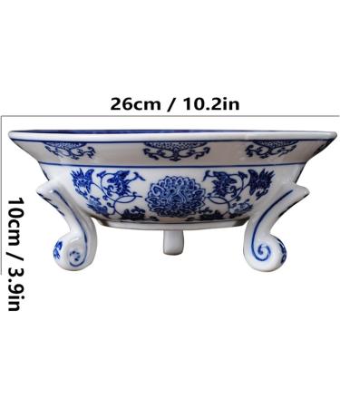 Fruit Basket Bowl Fruit Bowl New Chinese Style Round Ceramic Fruit Plate Home Living Room Kitchen Decoration Retro Porcelain Fruit Dish Candy Bowl Fruit Bowls (Size : C) - Buy Online on SooperMarket.com