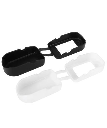 Saturation Monitor Small Size Easy to Install Wear Resistant Oxygen Saturation Travel for Home Black+white