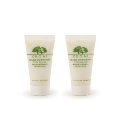Origins Checks and Balances Frothy Face Wash 30ml | Pack of 2 - Refreshing & Balancing Cleanser for Radiant Skin - International Shipping Available - Buy Online on SooperMarket.com