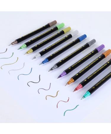 Food Coloring Pens Color Double Sided Edible Food Coloring Marker with Fine and Thick Tip Food Grade Marker - Buy Online on SooperMarket.com