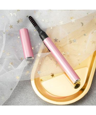 Heated Eyelash Curler Portable Electric Eyelash Curler Long-Lasting Curling Automatic Eyelash Curler for Women and Girls Eyelashes Beauty Makeup - Buy Online on SooperMarket.com