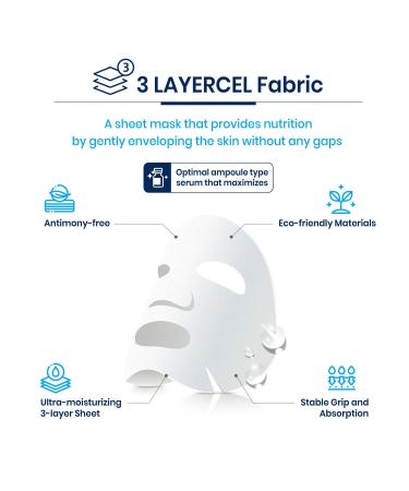 Vaseline Moisturizing Face Mask Sheet - Hydration & Skin Barrier Repair | 10 Pack Made in Korea - Buy Online on SooperMarket.com