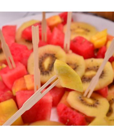 JSGHGDF 100Pcs Wooden Fruit Fork Pick Dessert Forks Tableware - Buy Online on SooperMarket.com