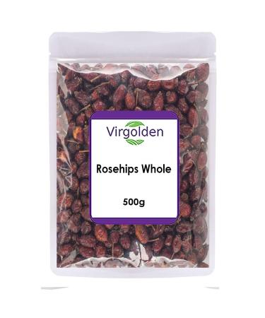 Rosehips Whole 500g by Virgolden
