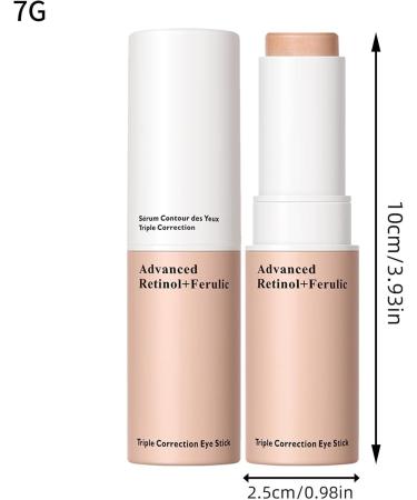 Shichangda Eye Cream Stick | Wrinkles Collagens Moisture Balm | Collagens Multi Balm Stick | Anti-Aging Reduce Under The Eyes Puffiness | Boosts Radiance & Elasticity - Buy Online on SooperMarket.com