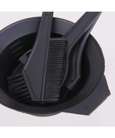 zalati Hair Dye Kit 6pcs Tools for 2pcs Hair Brush 2pcs Ear Cover 1pcs Sided Comb 1pcs Mixing Bowl - Black - Buy Online on SooperMarket.com