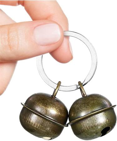 Leeq Extra Loud Pet Tracker Bell for Cats & Dogs | Durable Collar Bell & Charm for Black Cats | Perfect Dog Collar Accessory - Buy Online on SooperMarket.com