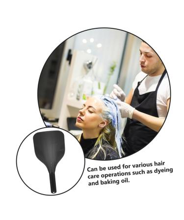 2pcs Hair Mask Cover Hair Sprays Hairspray Masks Haircut Mask Protector Hair Cutting Protector Barber Mask Hair Spray Protective Black Plastic - Buy Online on SooperMarket.com