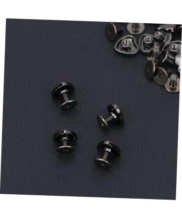 Operitacx 60 Pcs Shoe Bag Ornament Heart Shape Handbag Screw Button Studs Fasteners Belt Button Nails Wallet - Buy Online on SooperMarket.com