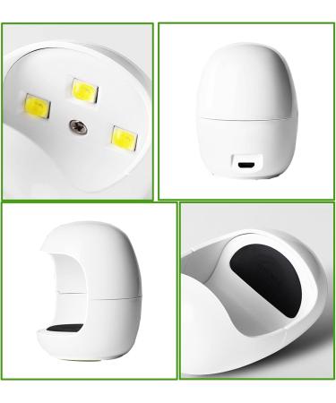 Caili UV LED Nail Lamp - 2 PCs Gel Nail Dryer with Smart Timer & Open Design for Shellac & All Gel Polishes - Buy Online on SooperMarket.com