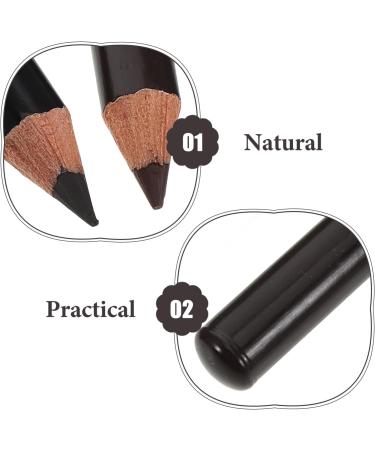 Gogogmee 4pcs Wooden Eyebrow Pencil Eye Brow Pencils Eyeliner Pencils Eye Brows Pencil Eye Brow Makeup Pencil - Buy Online on SooperMarket.com
