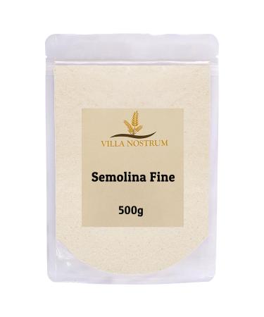 Semolina Fine 500g by Villa Nostrum
