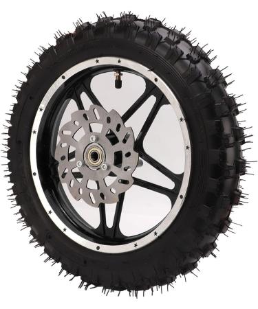 Front Wheel Tyre Durable Wear Resistant Front Wheel Assembly High Friction Rubber Metal for Off Road Vehicle - Buy Online on SooperMarket.com