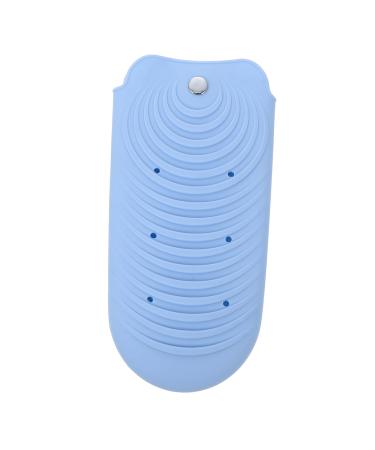 Hair Curler Insulation Cover Flat Iron Holder Hair Tool Holder Heat Resistant Bag Straightener Holder Insulation Pouch Curling Iron Carrier Travel Use Storage Bag Flat Iron Pouch 20x10cm Blue