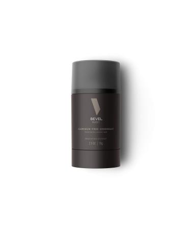 Deodorant for Men by Bevel, Aluminum Free Deodorant, No Streaks, 48+ Hour Protection, 2.5 oz.