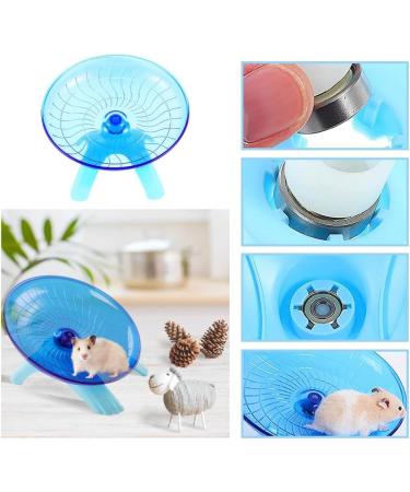 Hamster Wheel Silent Exercise Wheel Plastic Running Wheel for Hamsters Gerbils Hedgehogs and Squirrels - Buy Online on SooperMarket.com