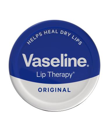 Buy 12 x Vaseline Lip Therapy Tin 20g Original - Moisturizing Lip Care - International Shipping Available - Buy Online on SooperMarket.com