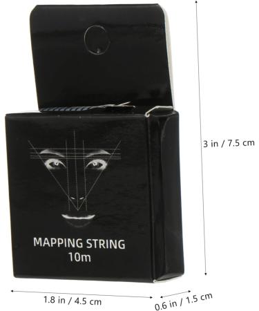 BELLIFFY Ink Eyebrow Mapping Ruler Brows Eyebrow Mapping Thread Mapping Eyebrow Tool - Buy Online on SooperMarket.com
