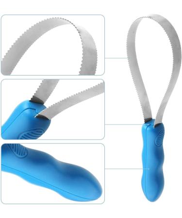 Maodom Shedding Blade - Double-Sided Metal Deshedding Tool for Pets | Comfortable Handle & Coarse/Fine Teeth for Effective Pet Care - Buy Online on SooperMarket.com