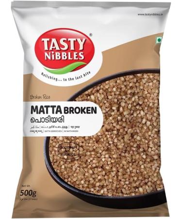 Tasty Nibbles Palakkadan Matta Broken Red Rice Healthy Nutritious Indian Origin 500G (Pack of 1)