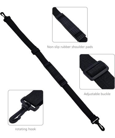 Adjustable Fishing Rod Carry Strap | Shoulder Belt Sling for Fishing Pole | Black Wrap - Buy Online on SooperMarket.com
