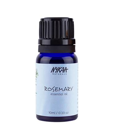 Nykaa Naturals Essential Oil Rosemary 0.33 oz - Hair Oil for Thicker Hair - Anti-Dandruff - Acne Control Face Oil - Body Oil for Skin Cell Renewal
