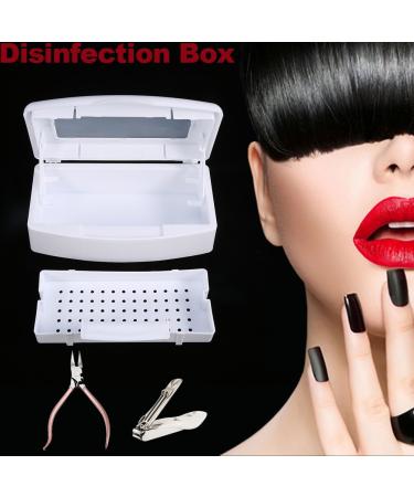 Filfeel Sterilizer Box - Portable Disinfection Container for Nail Tools & Makeup Accessories - Buy Online on SooperMarket.com