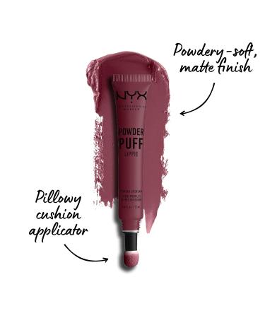 NYX Powder Puff Lippie Lip Cream Liquid Lipstick - Moody Plum 0.40 Fl Oz - Buy Online on SooperMarket.com