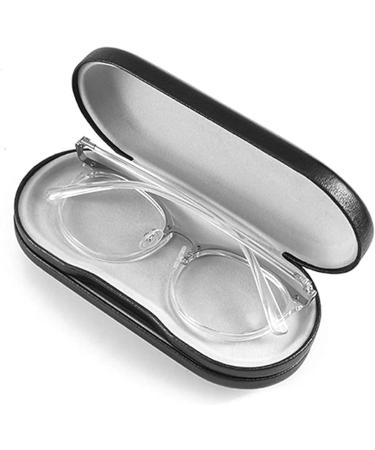 Alladaga 2 in 1 Glasses Case Set - Portable Contact Lens & Glasses Holder - Black - International Shipping Available - Buy Online on SooperMarket.com