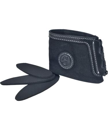 WAYNE'S DOG Genuine Leather Slip On Recoil Pad - Black | Shotgun & Rifle Buttstock Extension for Hunting & Shooting - Buy Online on SooperMarket.com