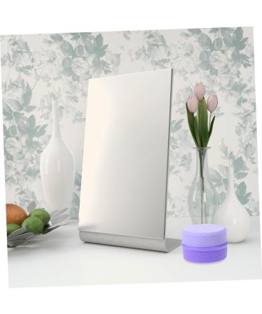 ABOOFAN 1 Set Cream Box Small Cream Container Travel Container for Cream Travel Essentials for Vacation Body Butters Portable Cosmetic Holder Make up Purple Storage Box Miss Silica Gel 6.5X6.5X4.5CM Purple - Buy Online on SooperMarket.com