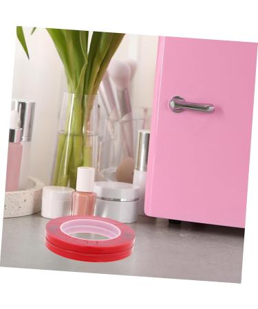 EXCEART Nail Tapes 2 Rolls high viscosity display Card No substrate acrylic nail glue nail art showing tape adhesive tape double sided tape no trace self adhesive nail display tapes - Buy Online on SooperMarket.com