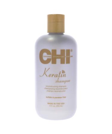 CHI Keratin Reconstructing Shampoo Gray 12 Fl Oz 12 Fl Oz (Pack of 1)