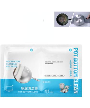 Pot Bottom Cleaning Gel Paste Oven Cleaner Stainless Steel Cleaner for Pots (1 Pcs)