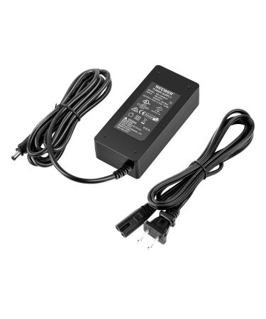 Neewer Photography AC 110V to DC 15V 2.0mm X 5.5mm Power Adapter with Power Cable 4.8A Output Power Supply for Photo Studio Ring Light (Black)