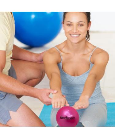 Pilates Mini Ball (10cm): Pink Accessory for AeroPilates, Yoga, Fitness & Strength - Buy Online on SooperMarket.com
