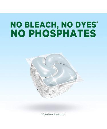 Cascade Free & Clear Dishwasher Pods 62 ct Actionpacs Detergent - Lemon Essence | Eco-Friendly Cleaning Solution - Buy Online on SooperMarket.com
