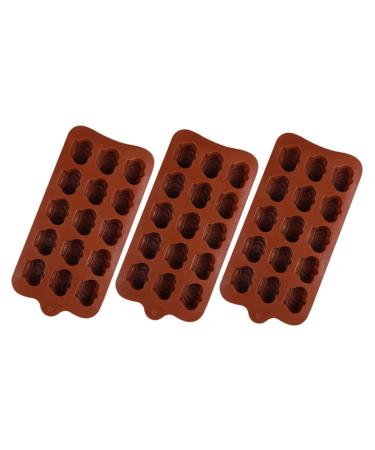 Cabilock 3pcs Crown Silicone Mold Chocolate Bars Molde De para Resina Silicone Moulds for Chocolate Ice Tray