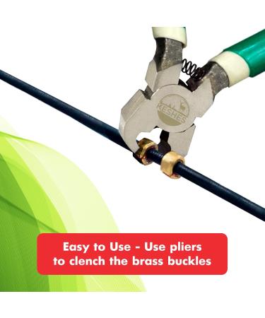 Brass Bow String Nocking Points Set with T-Square Ruler and Plier - Bowstring Accessories for Recurve and Compound Bows - Buy Online on SooperMarket.com