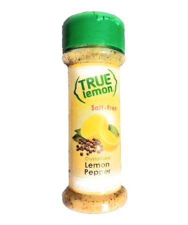 True Citrus True Lemon Crystallized Lemon Pepper Salt-Free 2.12 oz (60 g)