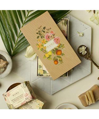 Kama Ayurveda Natural Soap Box - Luxurious Herbal Soaps for Glowing Skin | Free Worldwide Shipping - Buy Online on SooperMarket.com