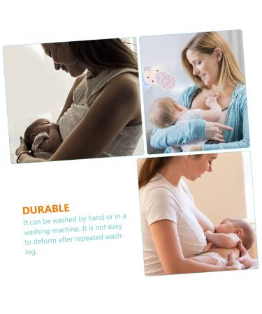 Reusable Breast Pads for Women | 4 Set Anti-Galactorrhea Feeding Pads | Spill Prevention & Comfort - Buy Online on SooperMarket.com
