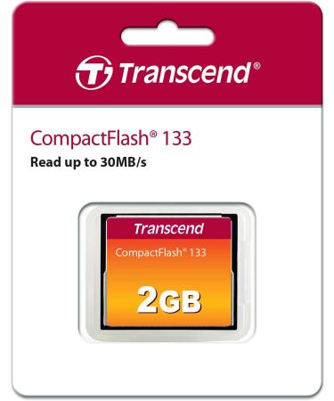 Transcend 2GB 133x CompactFlash Memory Card - TS2GCF133 | High-speed storage solution - Buy Online on SooperMarket.com